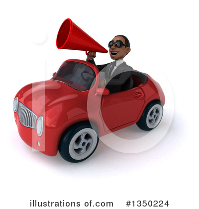 Royalty-Free (RF) Young Black Businessman Clipart Illustration by Julos - Stock Sample #1350224