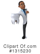 Young Black Dentist Clipart #1315230 by Julos
