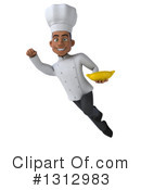 Young Black Male Chef Clipart #1312983 by Julos