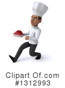 Young Black Male Chef Clipart #1312993 by Julos