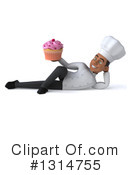 Young Black Male Chef Clipart #1314755 by Julos