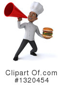 Young Black Male Chef Clipart #1320454 by Julos