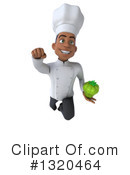 Young Black Male Chef Clipart #1320464 by Julos