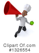 Young Black Male Chef Clipart #1326554 by Julos