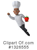 Young Black Male Chef Clipart #1326555 by Julos