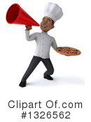 Young Black Male Chef Clipart #1326562 by Julos
