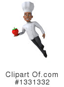 Young Black Male Chef Clipart #1331332 by Julos