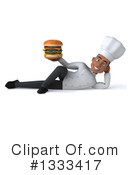 Young Black Male Chef Clipart #1333417 by Julos