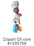 Young Black Male Chef Clipart #1335758 by Julos