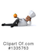 Young Black Male Chef Clipart #1335763 by Julos