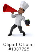Young Black Male Chef Clipart #1337725 by Julos