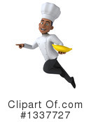 Young Black Male Chef Clipart #1337727 by Julos