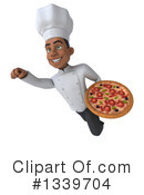 Young Black Male Chef Clipart #1339704 by Julos