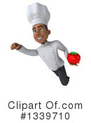 Young Black Male Chef Clipart #1339710 by Julos