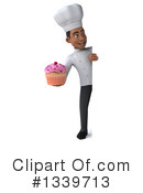 Young Black Male Chef Clipart #1339713 by Julos