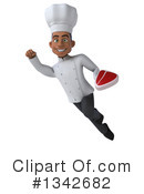 Young Black Male Chef Clipart #1342682 by Julos