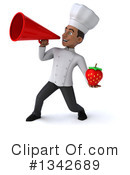 Young Black Male Chef Clipart #1342689 by Julos