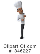 Young Black Male Chef Clipart #1346227 by Julos