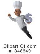 Young Black Male Chef Clipart #1348649 by Julos