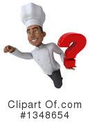 Young Black Male Chef Clipart #1348654 by Julos