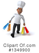 Young Black Male Chef Clipart #1349900 by Julos