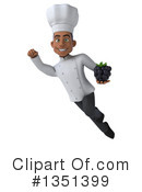 Young Black Male Chef Clipart #1351399 by Julos