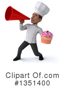 Young Black Male Chef Clipart #1351400 by Julos