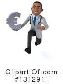 Young Black Male Doctor Clipart #1312911 by Julos