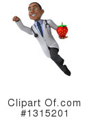 Young Black Male Doctor Clipart #1315201 by Julos