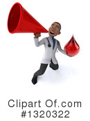 Young Black Male Doctor Clipart #1320322 by Julos