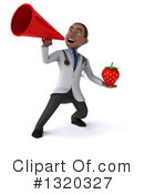 Young Black Male Doctor Clipart #1320327 by Julos