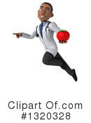 Young Black Male Doctor Clipart #1320328 by Julos