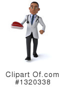 Young Black Male Doctor Clipart #1320338 by Julos
