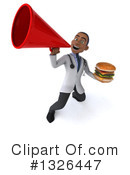 Young Black Male Doctor Clipart #1326447 by Julos