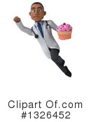 Young Black Male Doctor Clipart #1326452 by Julos
