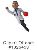 Young Black Male Doctor Clipart #1326453 by Julos