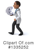 Young Black Male Doctor Clipart #1335252 by Julos