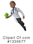 Young Black Male Doctor Clipart #1339677 by Julos