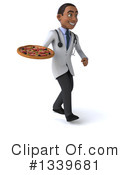 Young Black Male Doctor Clipart #1339681 by Julos