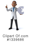 Young Black Male Doctor Clipart #1339686 by Julos