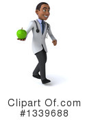 Young Black Male Doctor Clipart #1339688 by Julos