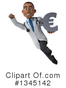 Young Black Male Doctor Clipart #1345142 by Julos