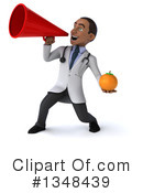 Young Black Male Doctor Clipart #1348439 by Julos