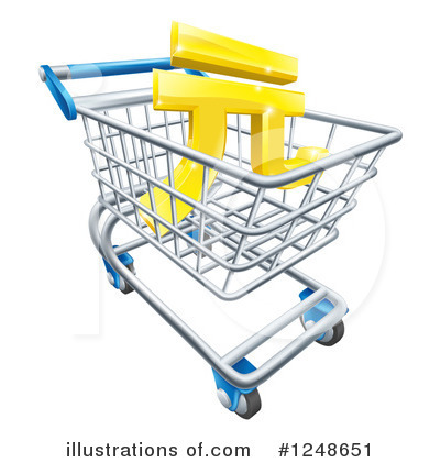Trolley Clipart #1248651 by AtStockIllustration