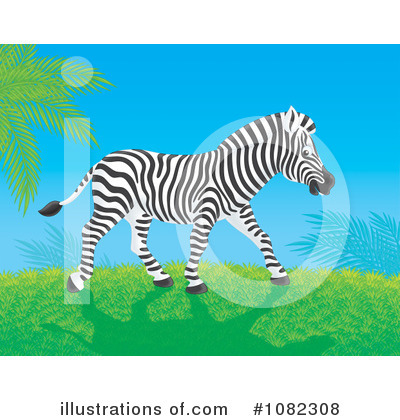 Zebra Clipart #1082308 by Alex Bannykh