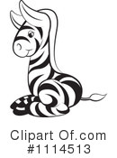 Zebra Clipart #1114513 by Lal Perera