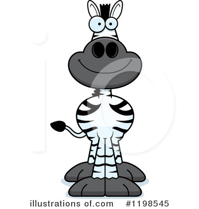 Royalty-Free (RF) Zebra Clipart Illustration by Cory Thoman - Stock Sample #1198545