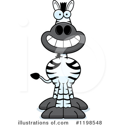 Royalty-Free (RF) Zebra Clipart Illustration by Cory Thoman - Stock Sample #1198548