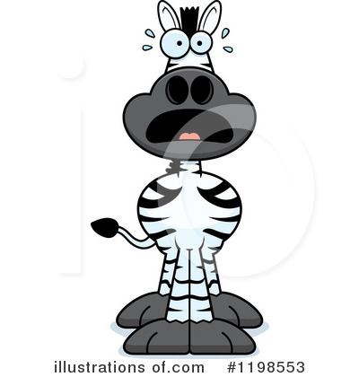 Royalty-Free (RF) Zebra Clipart Illustration by Cory Thoman - Stock Sample #1198553