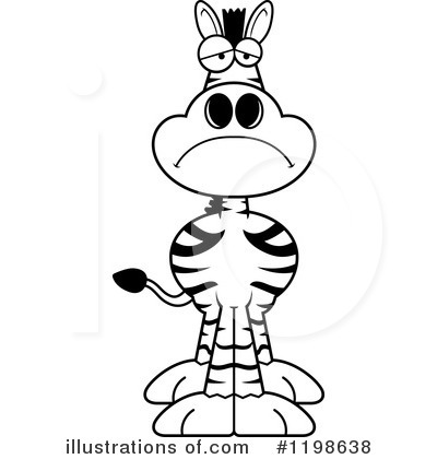 Royalty-Free (RF) Zebra Clipart Illustration by Cory Thoman - Stock Sample #1198638